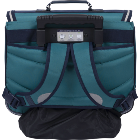 Cartable trolley Dan vert Tann’s - 38 cm