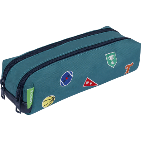 Trousse Dan verte Tann’s - 21.5 cm