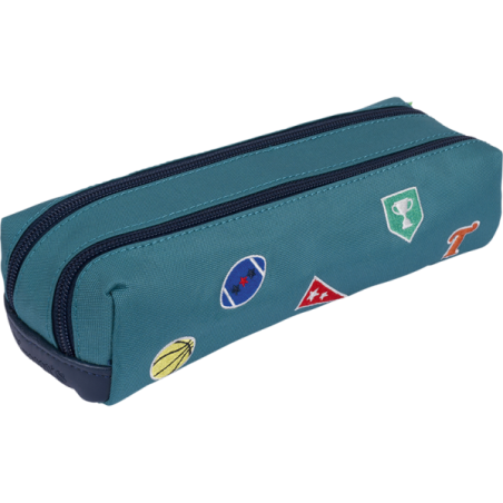 Trousse Dan verte Tann’s - 21.5 cm