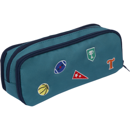 Trousse Dan verte Tann’s - 22 cm