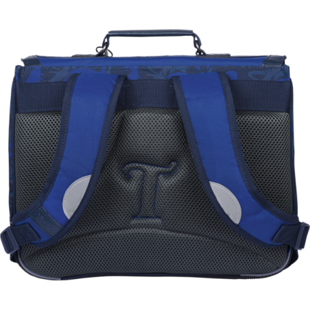 Cartable Basile bleu Tann’s - 35 cm