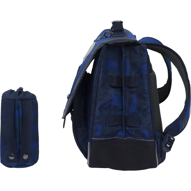 Cartable Basile bleu Tann’s - 38 cm