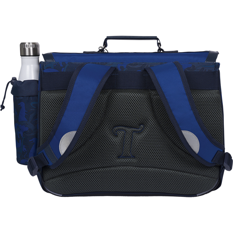 Cartable Basile bleu Tann’s - 38 cm