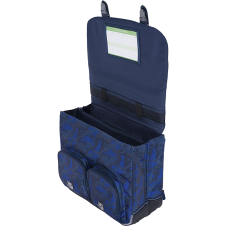 Cartable Basile bleu Tann’s - 41 cm