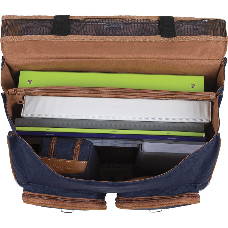 Cartable Basile bleu Tann’s - 41 cm