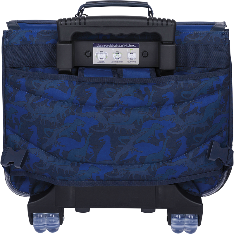 Cartable trolley Basile bleu Tann’s - 38 cm