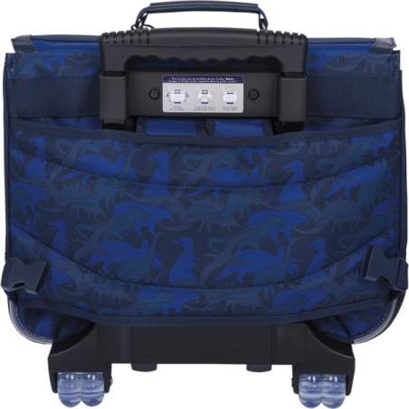 Cartable trolley Basile bleu