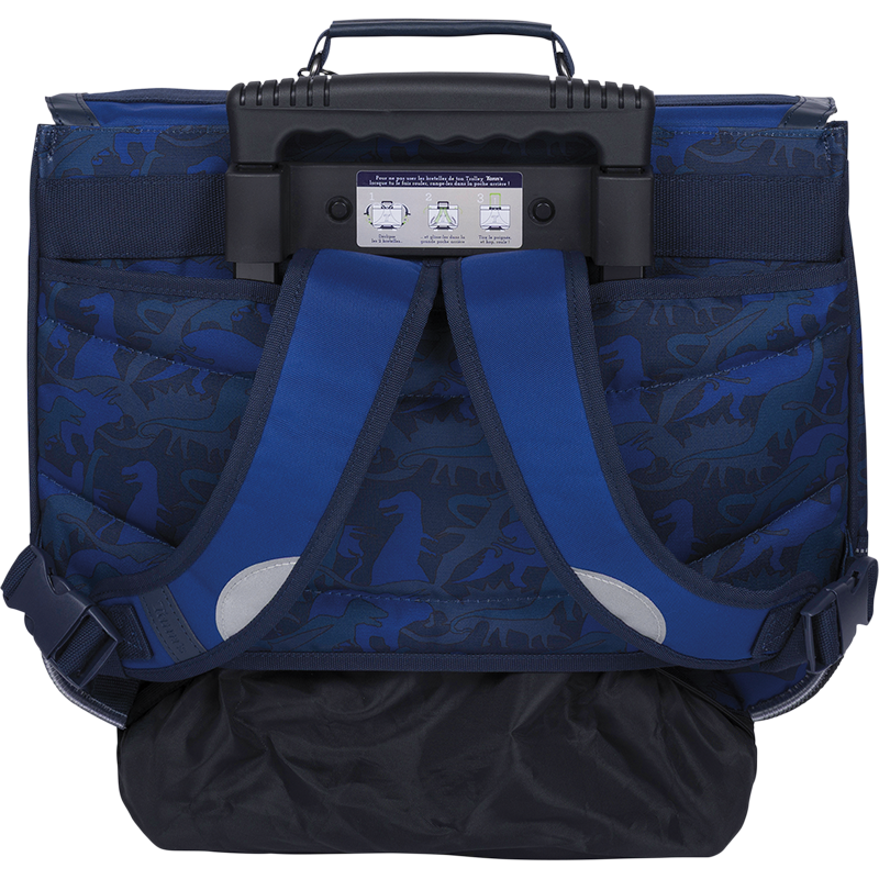 Cartable trolley Basile bleu Tann’s - 38 cm