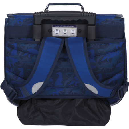 Cartable trolley Basile bleu Tann’s - 38 cm