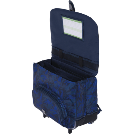 Cartable trolley Basile bleu Tann’s - 38 cm