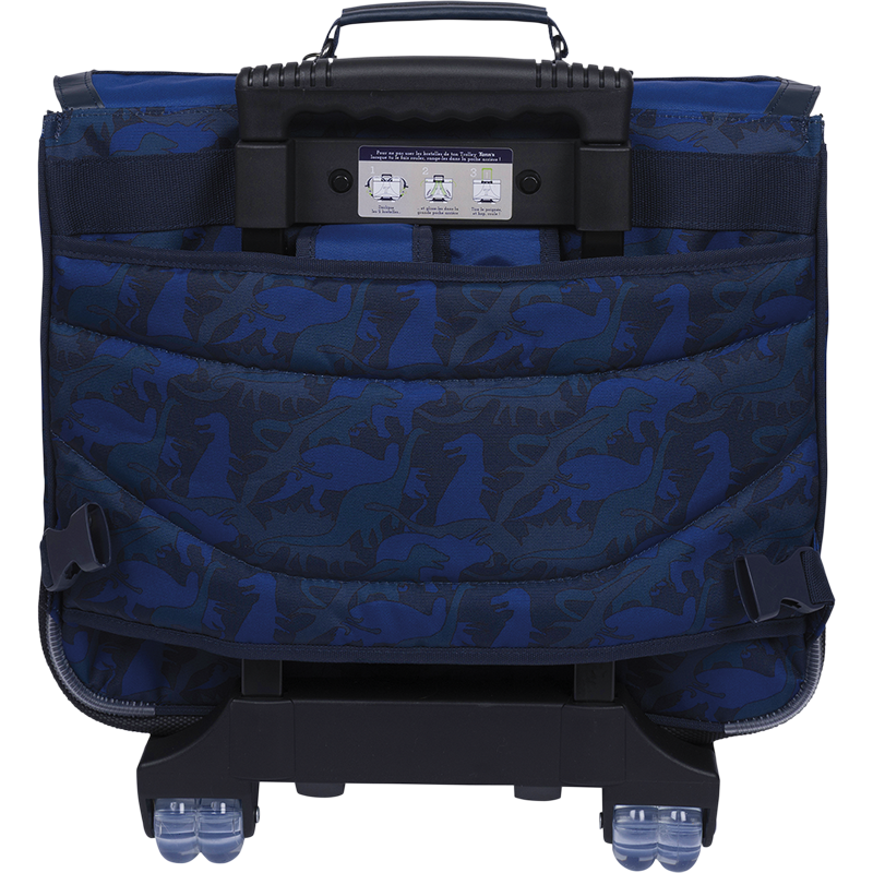 Cartable trolley Basile bleu Tann’s - 41 cm