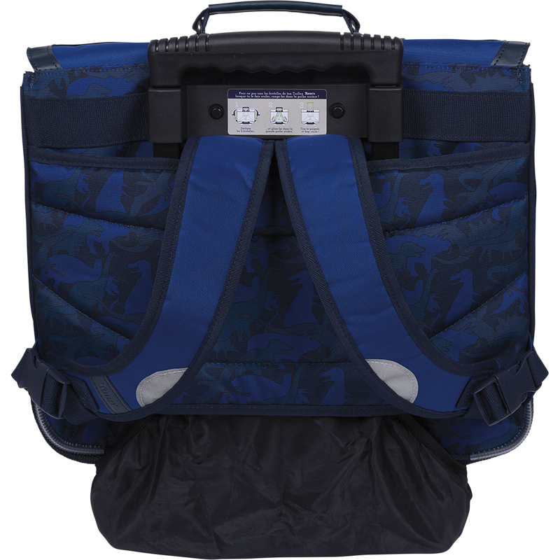 Cartable trolley Basile bleu Tann’s - 41 cm
