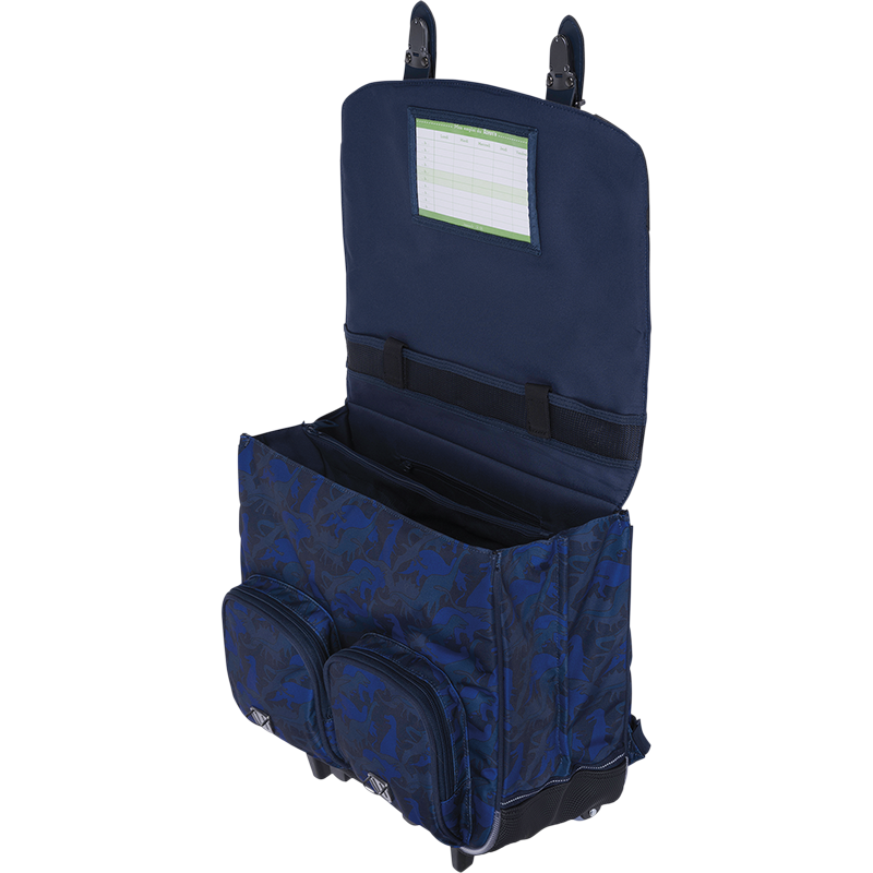 Cartable trolley Basile bleu Tann’s - 41 cm