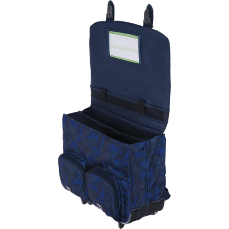 Cartable trolley Basile bleu Tann’s - 41 cm