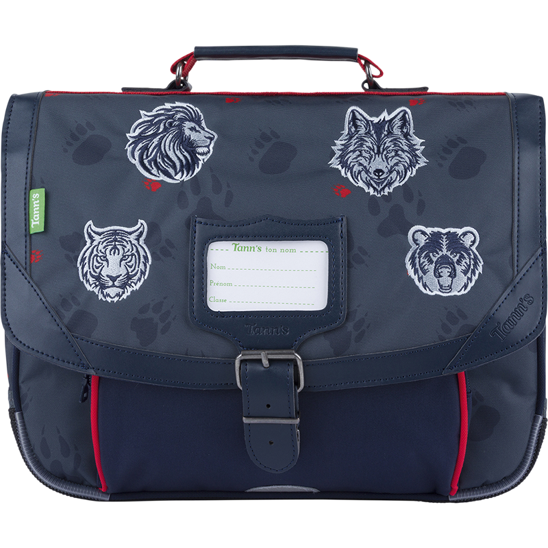 Cartable Mathys gris Tann’s - 35 cm