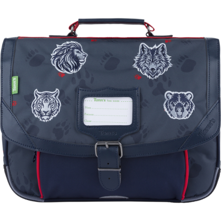 Cartable Mathys gris Tann’s - 35 cm
