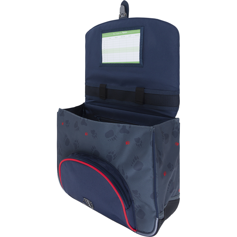 Cartable Mathys gris Tann’s - 35 cm