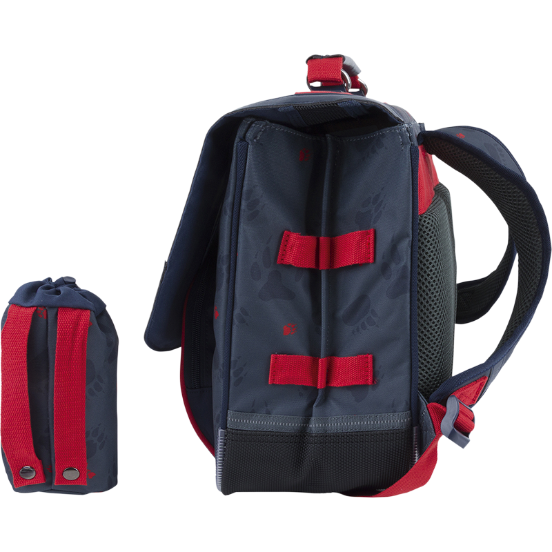 Cartable Mathys gris Tann’s - 38 cm