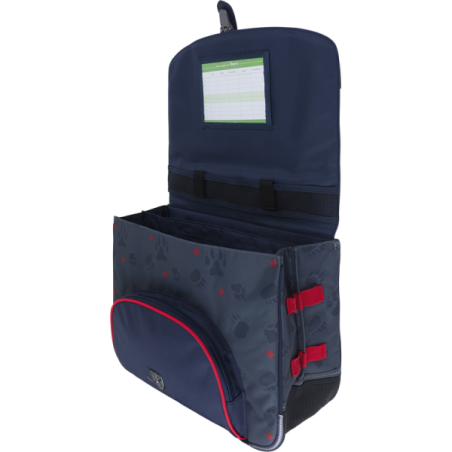 Cartable Mathys gris Tann’s - 38 cm