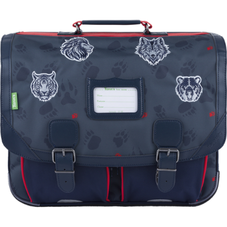 Cartable Mathys gris Tann’s - 41 cm