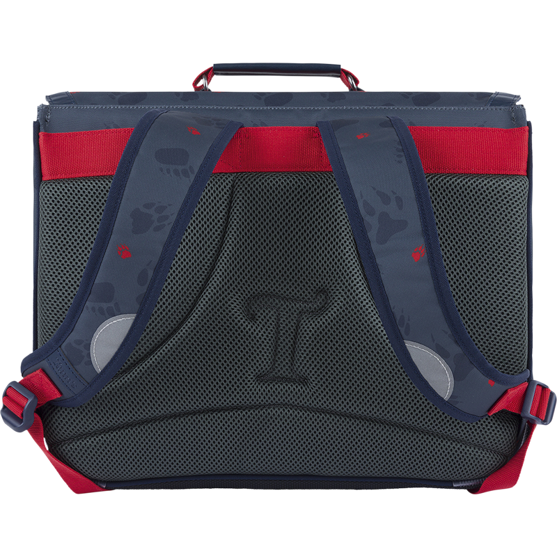Cartable Mathys gris Tann’s - 41 cm