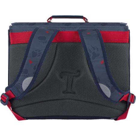 Cartable Mathys gris Tann’s - 41 cm
