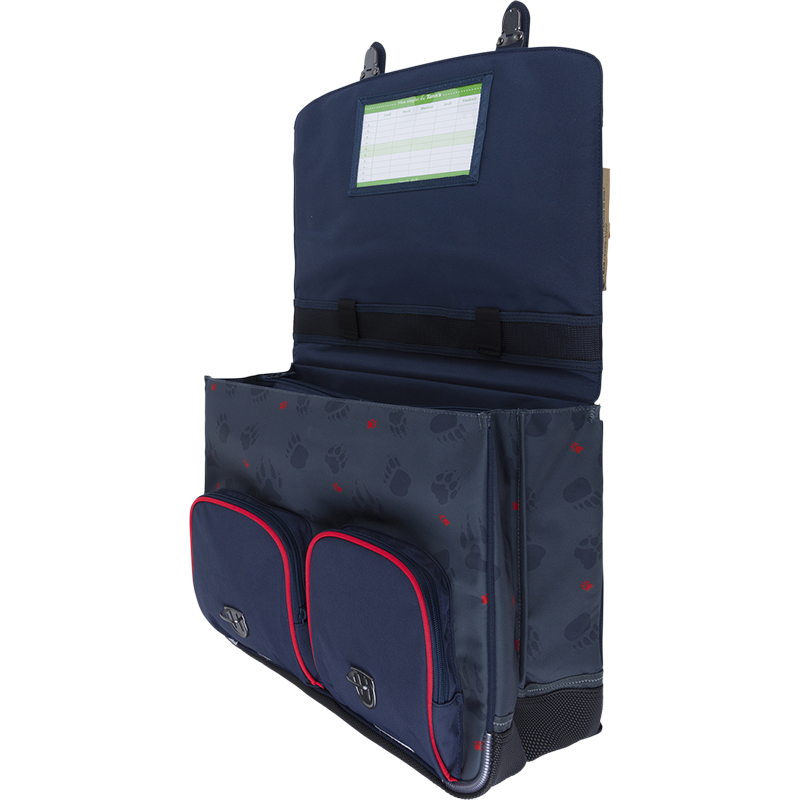 Cartable Mathys gris Tann’s - 41 cm