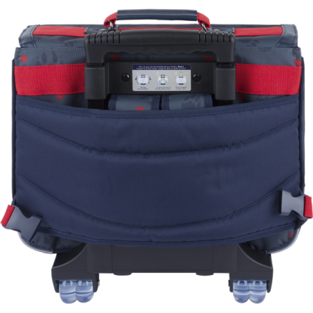 Cartable trolley Mathys gris
