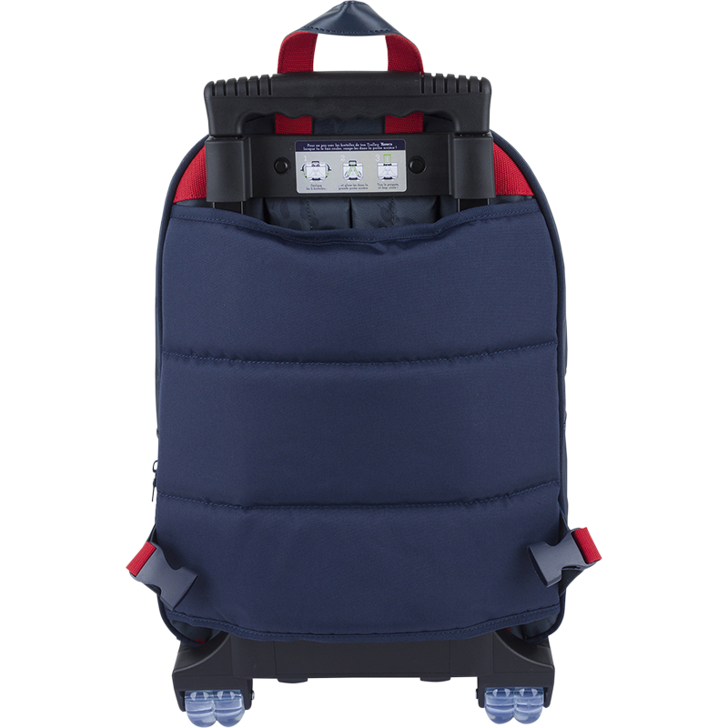 Sac trolley Mathys gris Tann’s - 31 cm