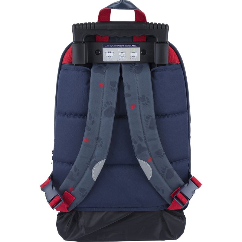 Sac trolley Mathys gris Tann’s - 31 cm