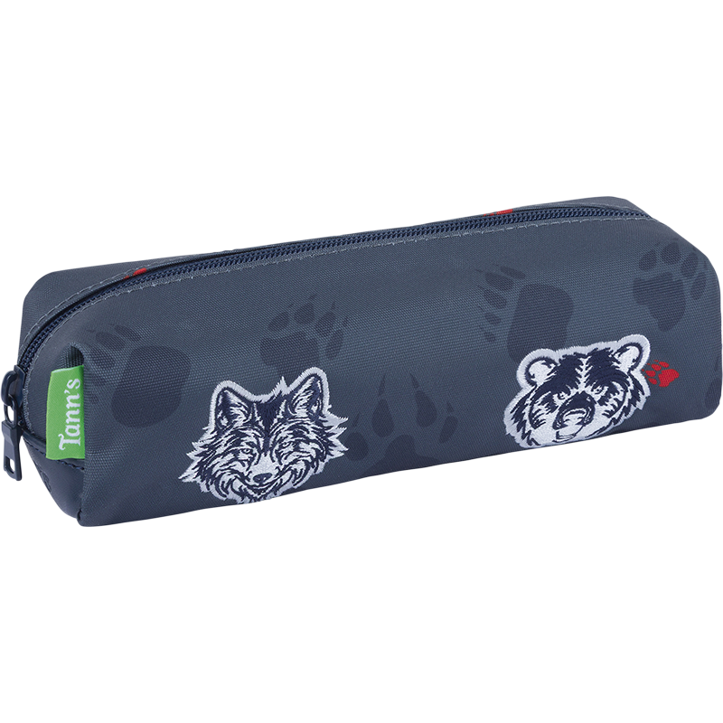 Trousse Mathys grise Tann’s - 21 cm