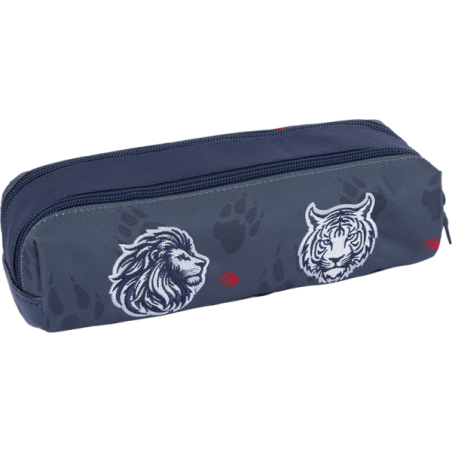 Trousse Mathys grise Tann’s - 21.5 cm