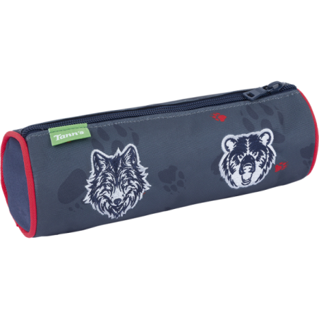 Trousse Mathys grise Tann’s - 21 cm
