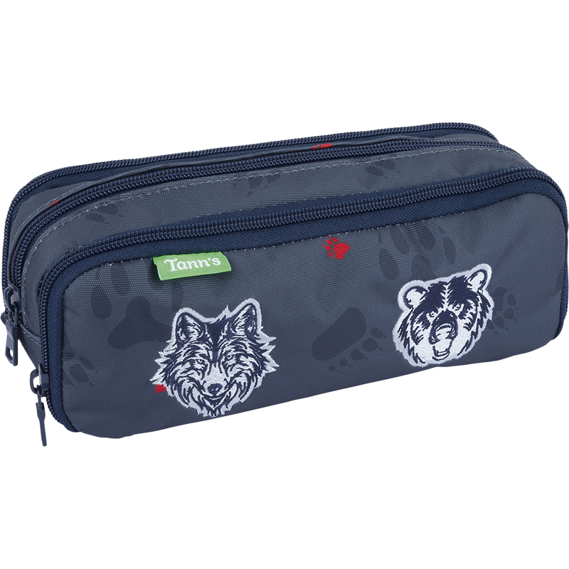 Trousse Mathys grise Tann’s - 22 cm