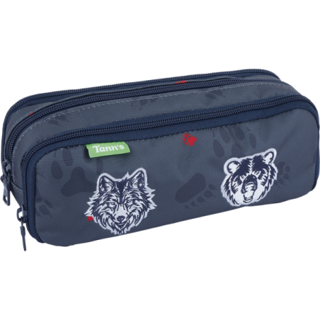 Trousse Mathys grise Tann’s - 22 cm
