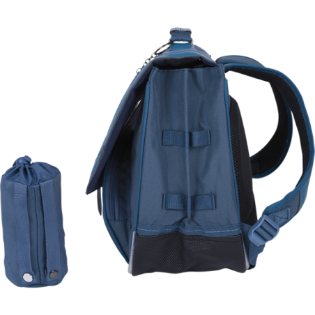 Cartable Merlin bleu Tann’s - 38 cm