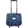 Cartable trolley Merlin bleu Tann’s - 38 cm