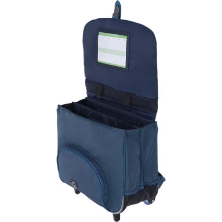 Cartable trolley Merlin bleu Tann’s - 38 cm
