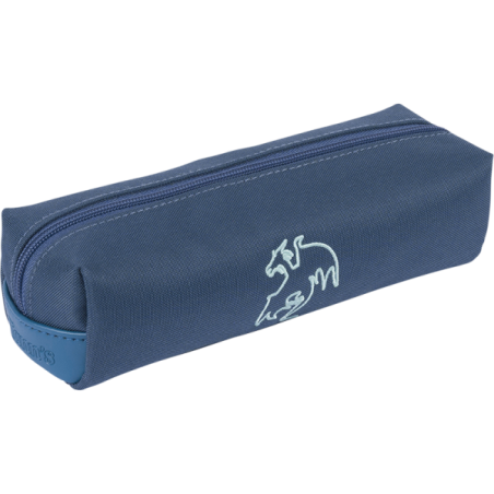 Trousse Merlin bleue Tann’s - 21 cm