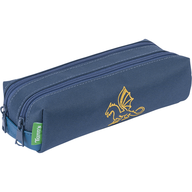 Trousse Merlin bleue Tann’s - 21.5 cm