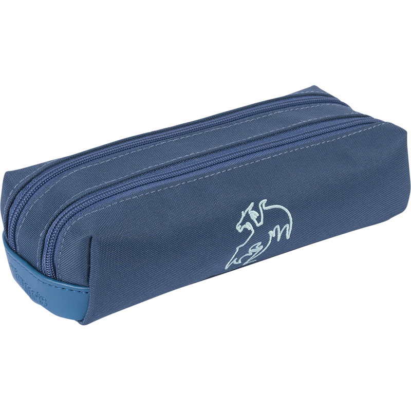 Trousse Merlin bleue Tann’s - 21.5 cm