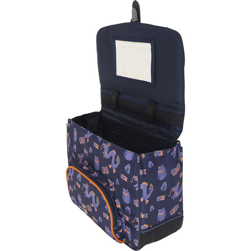 Cartable Adam bleu Tann’s - 35 cm