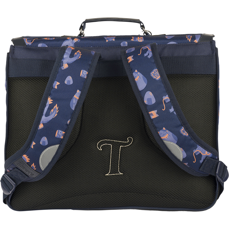 Cartable Adam bleu Tann’s - 41 cm