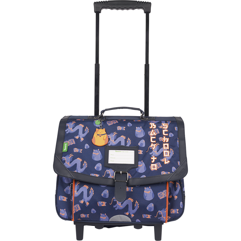 Cartable trolley Adam bleu Tann’s - 38 cm
