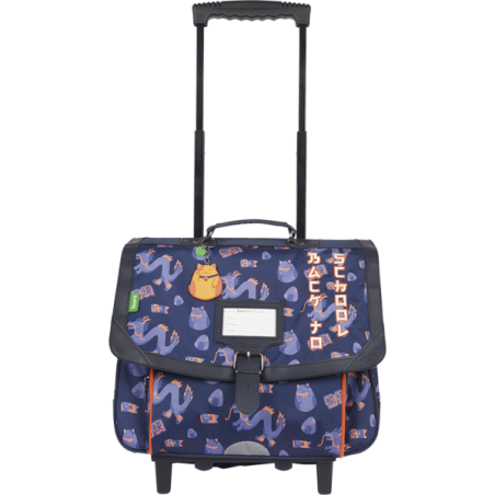 Cartable trolley Adam bleu Tann’s - 38 cm