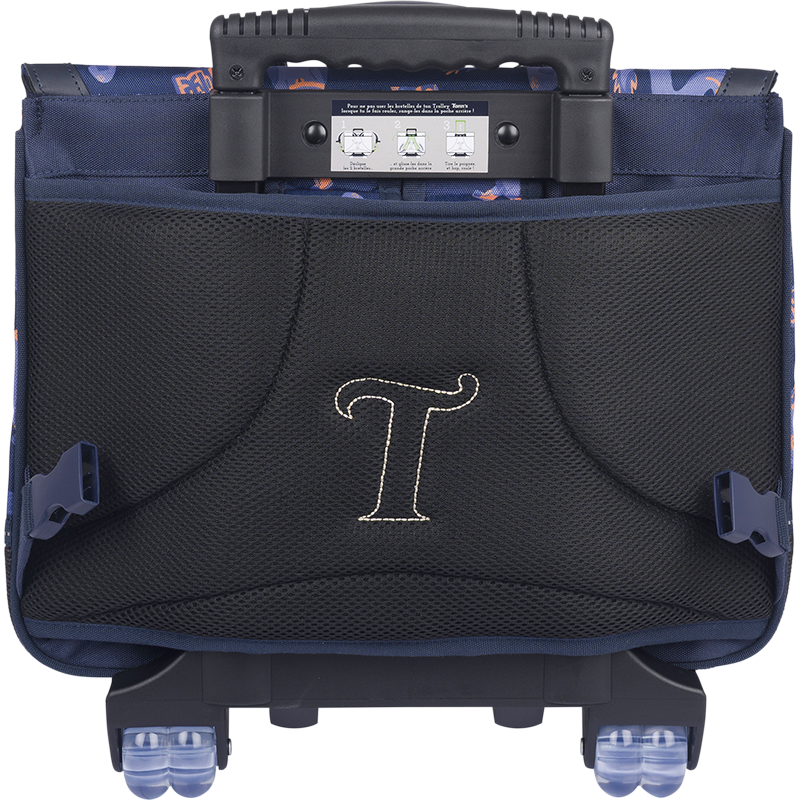 Cartable trolley Adam bleu Tann’s - 38 cm