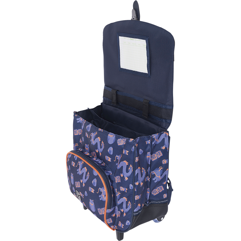 Cartable trolley Adam bleu Tann’s - 38 cm