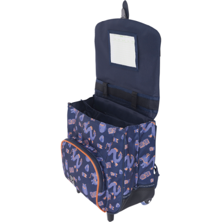Cartable trolley Adam bleu Tann’s - 38 cm