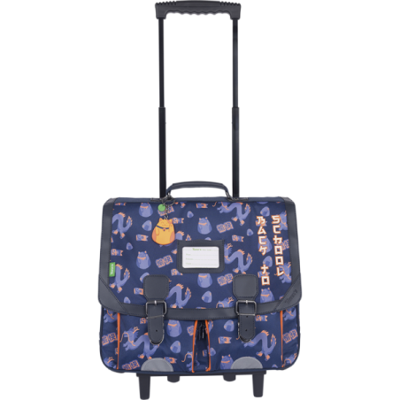 Cartable trolley Adam bleu Tann’s - 41 cm