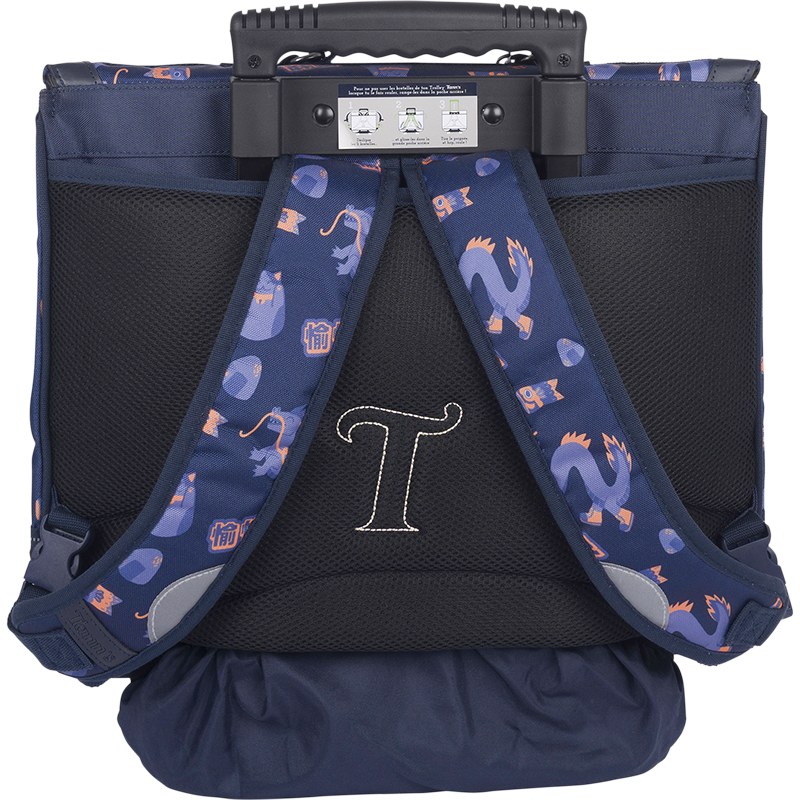 Cartable trolley Adam bleu Tann’s - 41 cm